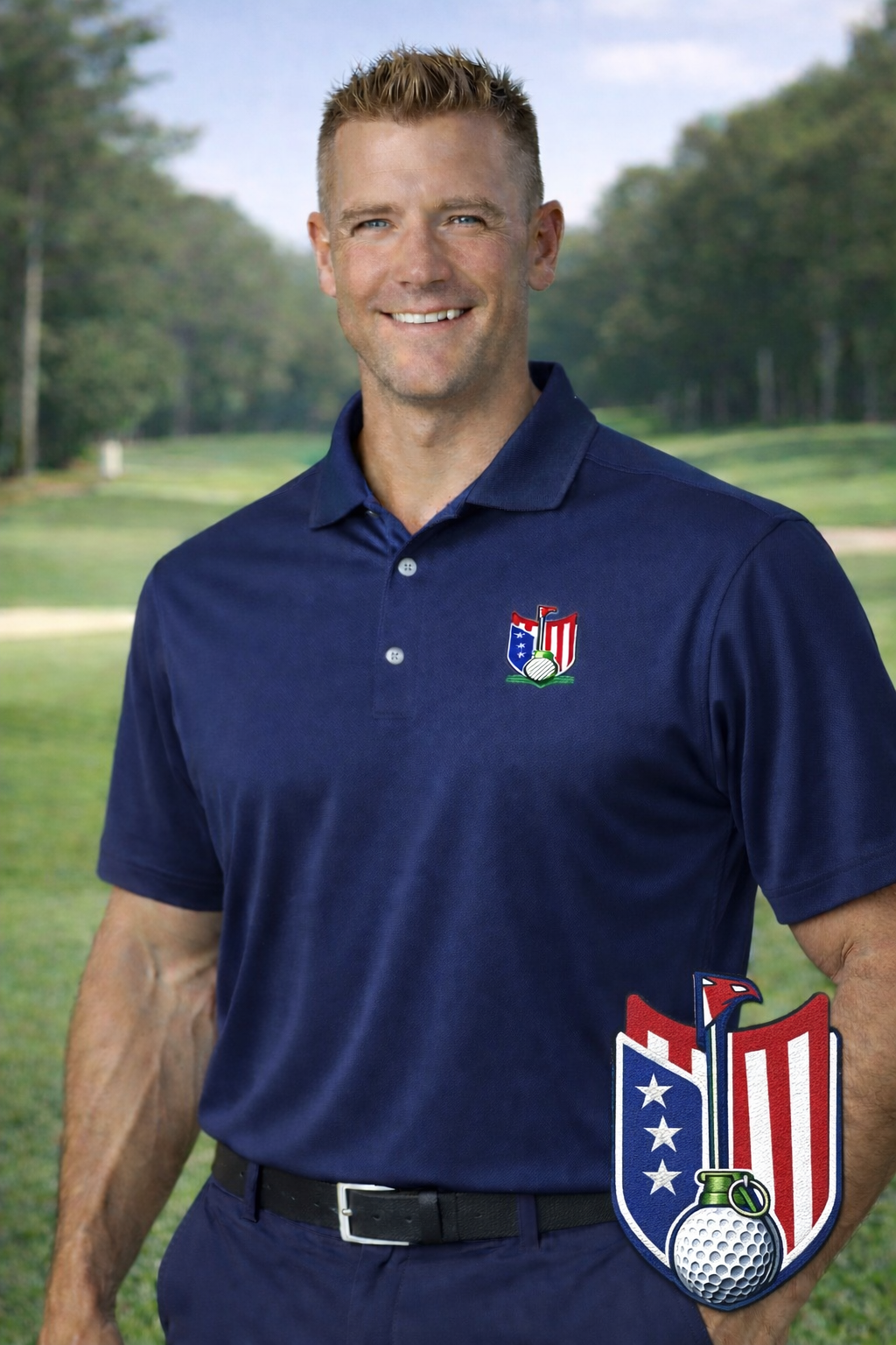 Bombs Away Golf Polo (Embroidered)