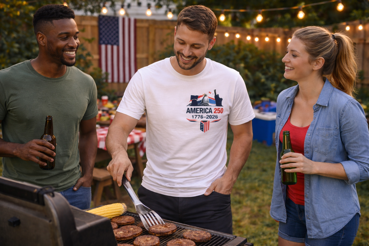 OATH & IRON AMERICA TURNS 250 TEE                                                          🇺🇸Celebrating 250 years of freedom🇺🇸