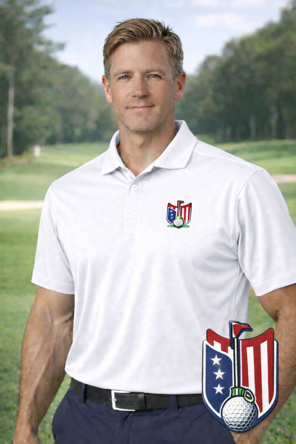 Bombs Away Golf Polo (Embroidered)