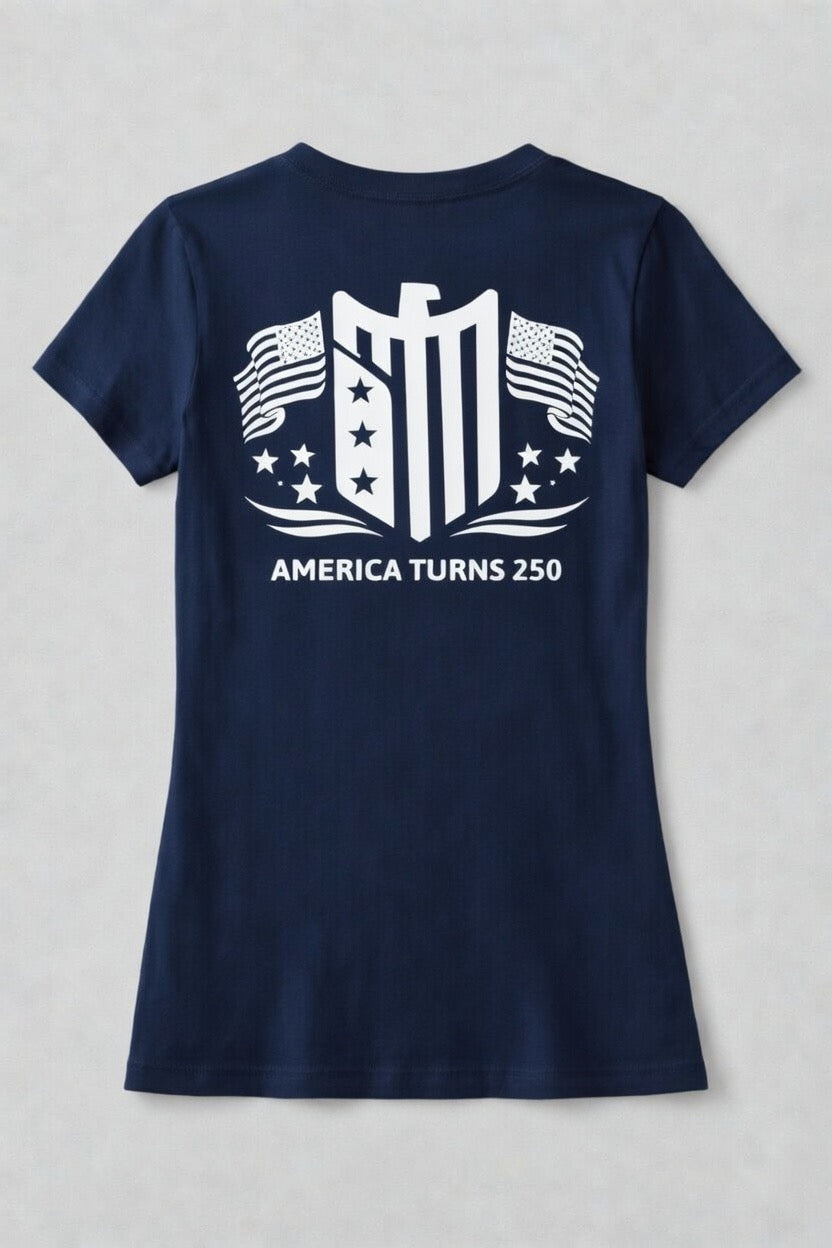 OATH & IRON AMERICA TURNS 250 TEE                                                          🇺🇸Celebrating 250 years of freedom🇺🇸