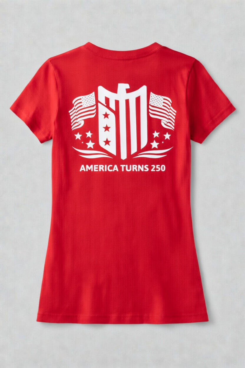 OATH & IRON AMERICA TURNS 250 TEE                                                          🇺🇸Celebrating 250 years of freedom🇺🇸